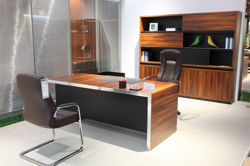 巩义华鹏办公家具冠臣B系列大班台